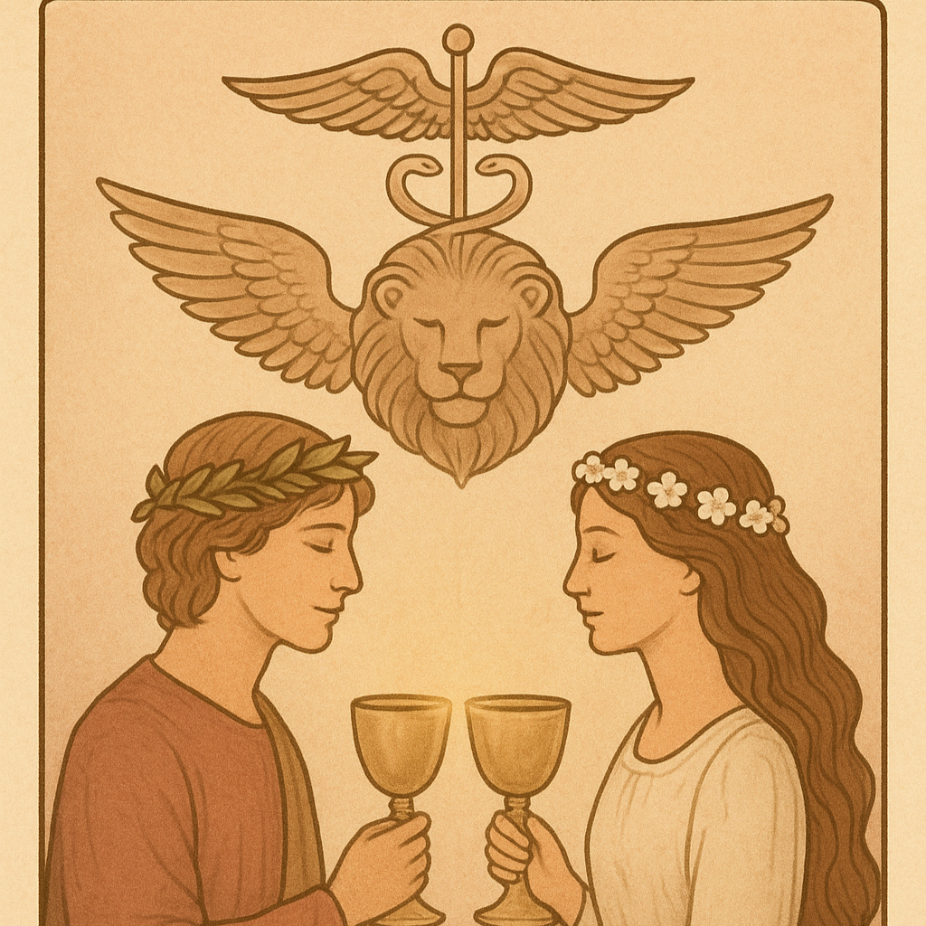 Todos somos alma: el Dos de Copas en un mundo polarizado 🤍