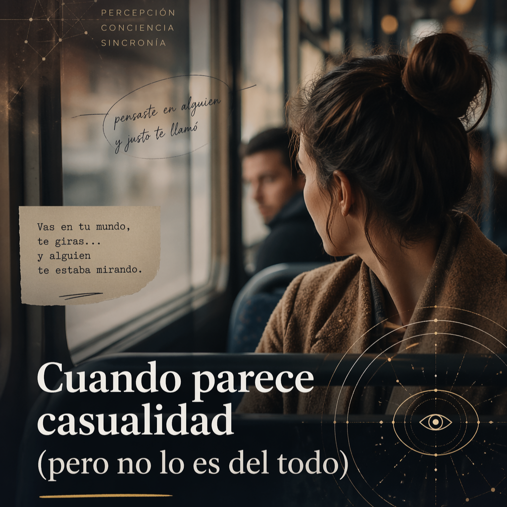 Cuando parece casualidad (pero no lo es del todo)