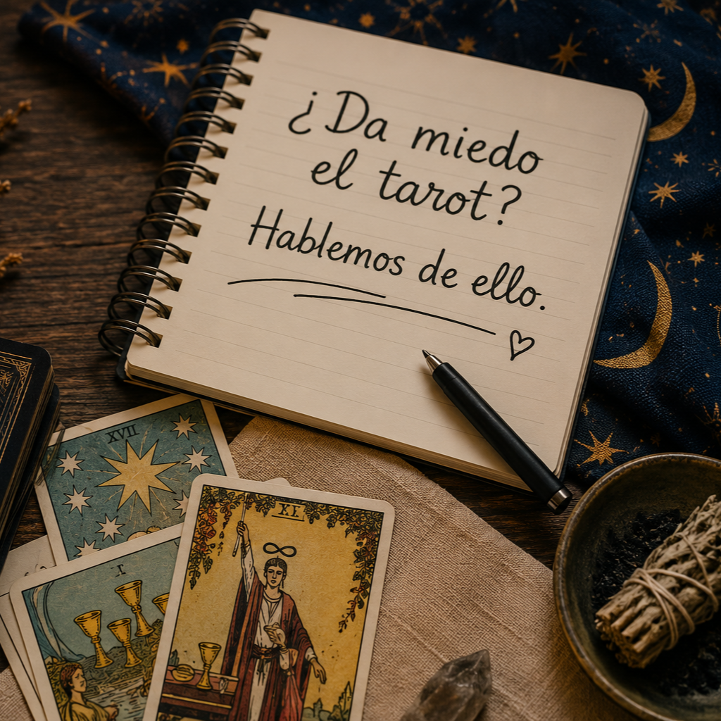 ¿Da miedo el tarot? Hablemos de ello.